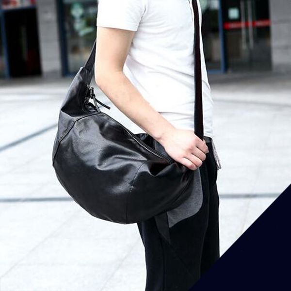 

2020 new fashion pu leather men messenger bags casual crossbody shoulder bag business men's handbag for men travel bags