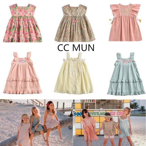 

предпродажная 2020 весной и летом новые серии lm этнический стиль девушка вышивка ребенок платье девушки вскользь платье партии, Red;yellow