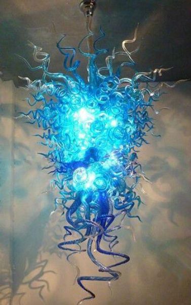 

modern art deco handmade blown glass chandelier light ce ul certificate led light source murano glass pendant lamps for l decor