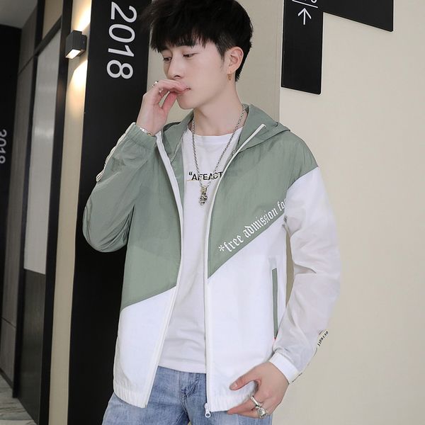 

men's casual shirts sun block man 2021 summer skin fishing jacket lovers suit ultra-thin breathable, White;black