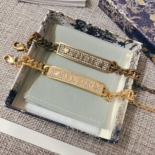 

fashion european and american style brass do old retro cool women hand catenary classic letters personality pentacle star bracelet jewelry, Black