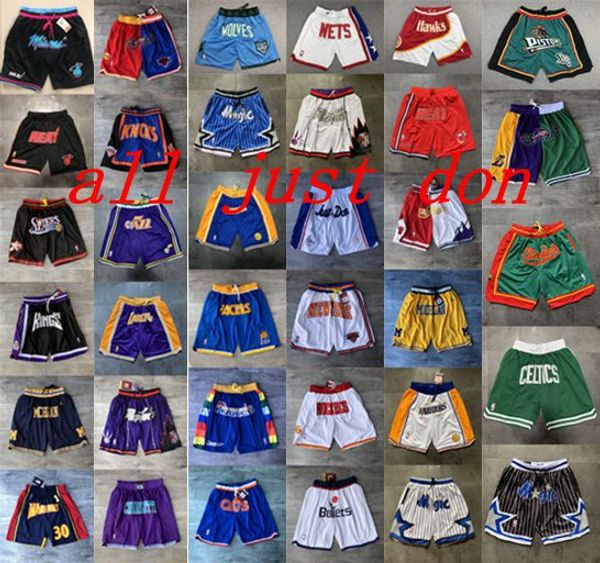 

2020 мужские баскетбольные шорты Just Don Doncic Westbrook 13 Harden Jokic 27 Murray Young Irving luka doncic сшитые шорты