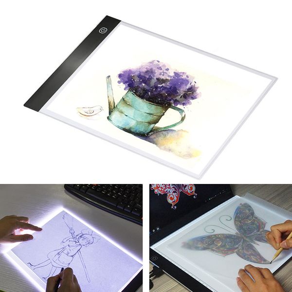 

ultra-thin a4 led light box light led artcraft pad portable usb power for artists drawing