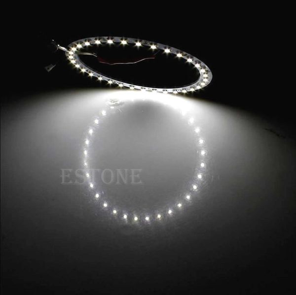 

2pcs bright white 100mm angel eyes 33 smd led ring car light
