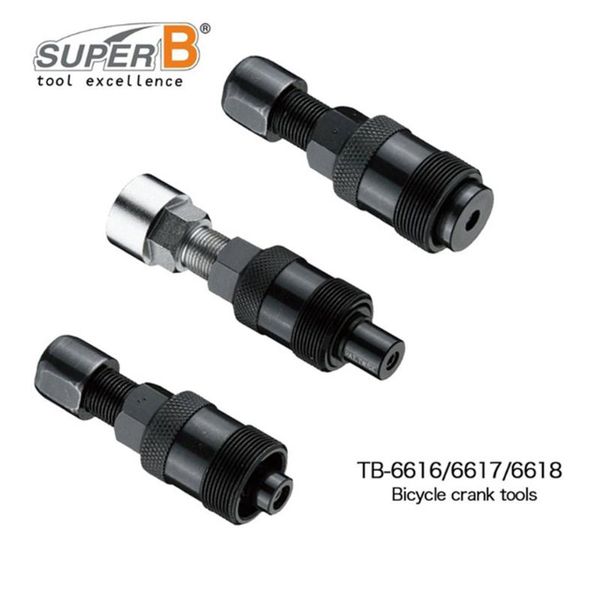 

superb tb-6616/6617/6618 cotterle crank bicycle bike repair tool for octalink isis drive system and square taper remover