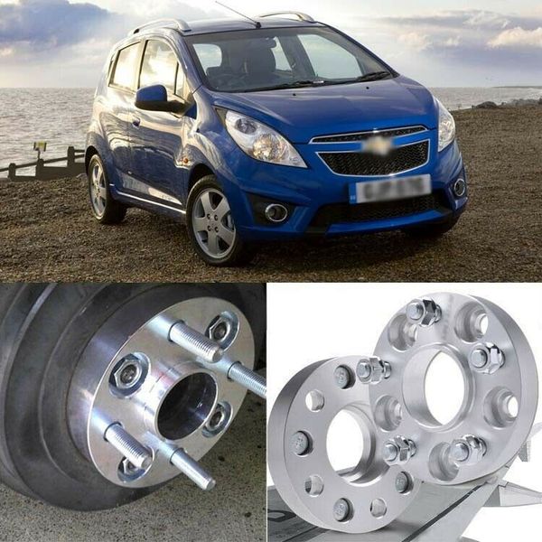 

2pcs 4x100 56.6cb 25mm hubcenteric wheel spacer adapters for chevrolet aveo