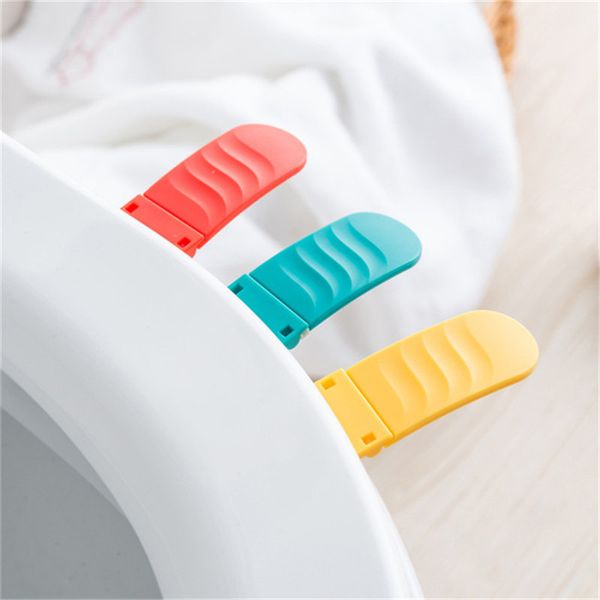 

creative foldable toilet lid seat cover lifter bathroom flip lid toilet cover avoid touch not dirty hands lifting handle