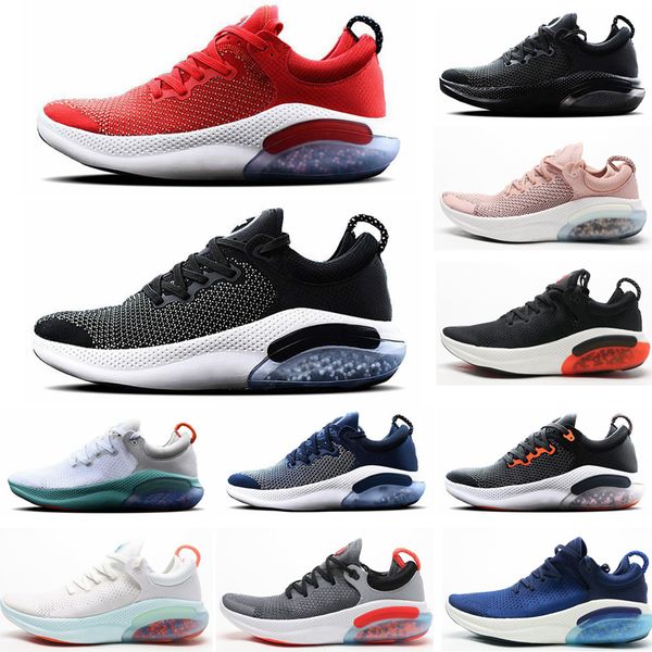 

2020 new joyride run fk knit mens women running shoes platinum tint university red racer blue core black oreo sports outdoor sneakers shoe