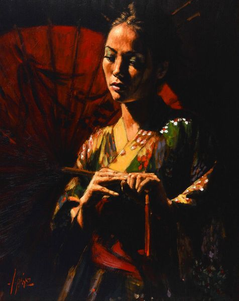 

fabian perez - мичико home decor ремесла / hd печати картина маслом на холсте wall art canvas картинки 200229