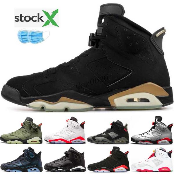 

travis scotts psg 6 6s hare mens basketball shoes cactus jack black infrared bred 3m reflective bugs bunny men sports designer sneakers