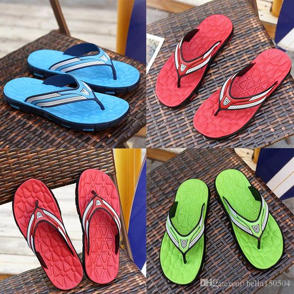 

designer sandals rubber slide sandal slippers green red blue stripe designer men classic summer flip flops outdoor beach sandals, Black
