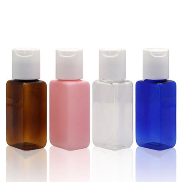 

1pcs mini portable refillable bottle plastic refillable bottles make up 30ml empty bottles travel packaging tool