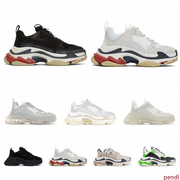 

mens designer shoes for men women clear sole neon green black white grey mens trainers platform sneakers