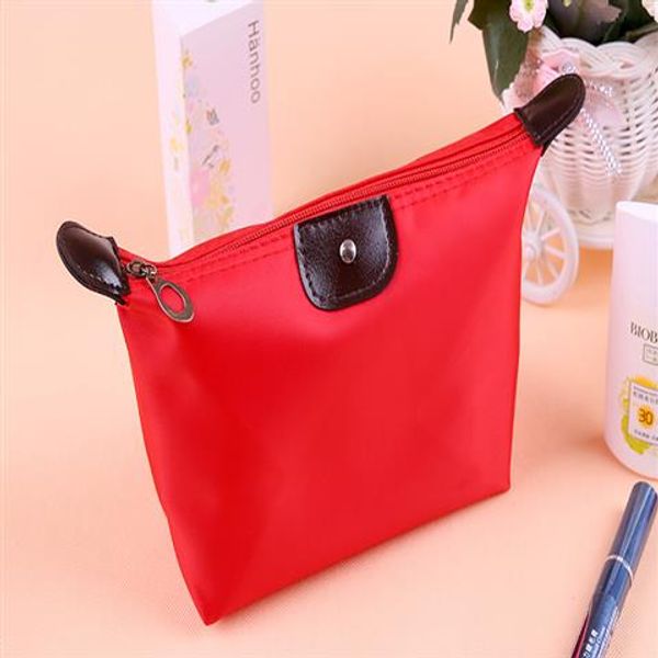 

cosmetic bags for women makeup pouch solid make up bag clutch hanging toiletries travel kit jewelry organizer holder casual purse colors