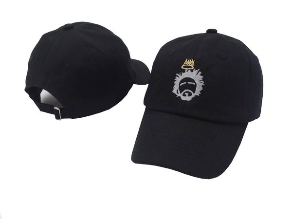 

j. cole sinner crown caps men women baseball hat hip hop dad hats cotton adjustable fashion snapback caps bone, Black;white