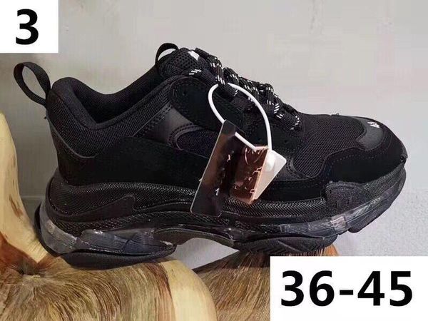 

green triple s sneakers old dad shoes,low triple-s buffed leather and mesh sneakers for women & men causal sport shoes m189601, Black