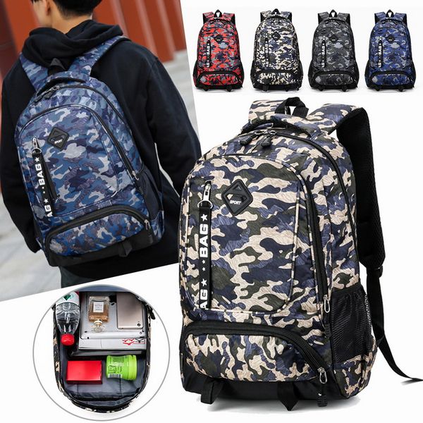 

camouflage backpack men school bag for teenage boys mochila feminina mujer female laptravel bagpack back pack male camo bags