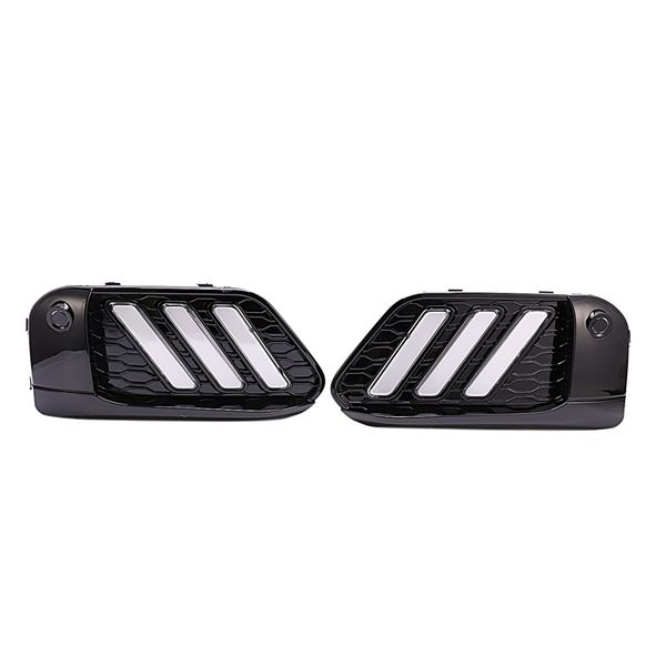 

автомобиль мигает 2 шт. led drl дневной ходовой свет дневные фонари для x1 f48 f49 2016-19 с желтым сигналом поворота лампы