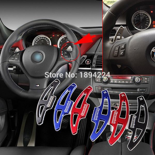 

2pcs High Quality Car Steering Wheel Shift Paddle Shifter Extension For BMW X6 M 2010-2014