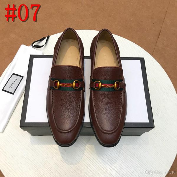 

19ss leather shoe men zapatos hombre wedding oxford shoes for men luxury designers formal shoes men dress shoes man yecq1, Black