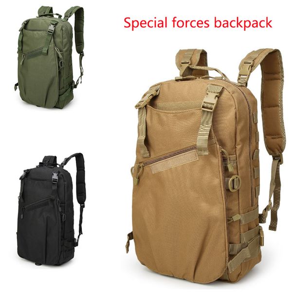

outdoor mountaineering bag multi-function waterproof tactical backpack attack package army fan rucksack camouflage shoulders