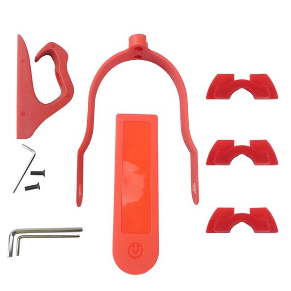

multifunction scooter set outdoor easy install lightweight damping bracket wear resistant screws dustproof durable for