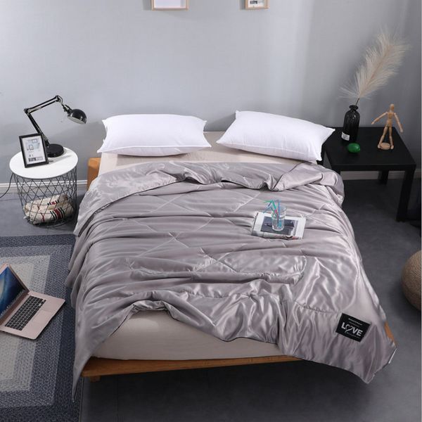 

2019 new solid bedspread summer quilt blanket comforter bed cover quilting home textiles suitable for children adult