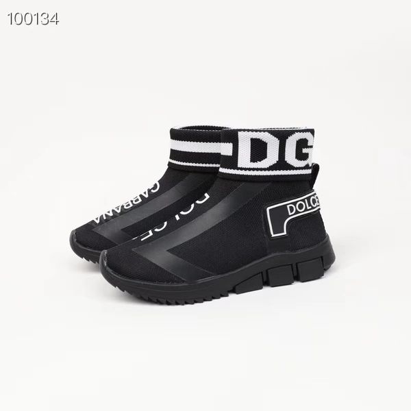 

new kids shoes 2019 new fashion letter kids shoes 100518, Black;grey