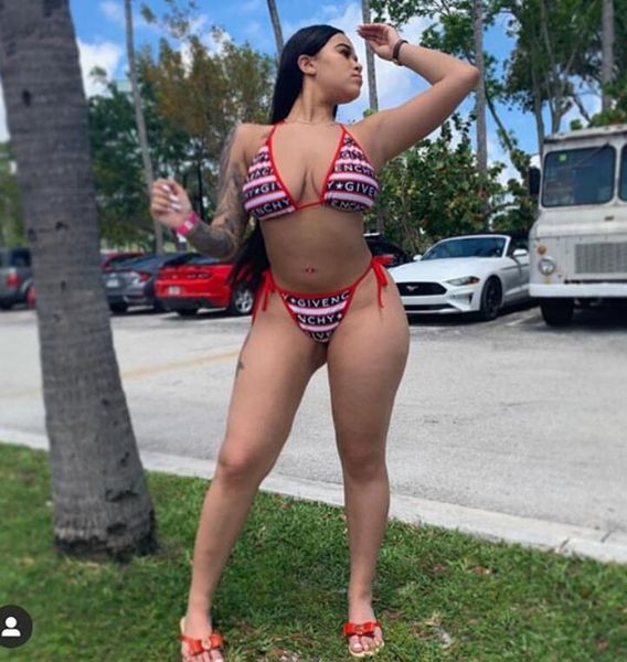 

сплит купальник высокое качество бренд мода 2020 новый горячий роскошный дизайнер женщины девушка письмо сексуальная повязка бикини бюстгаль, White;black