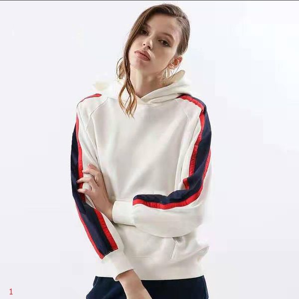 

new arrival designer womens hooodie brand long sleeves round neck fashion casual men womens winter autumn hoody size s to 2xl, Black