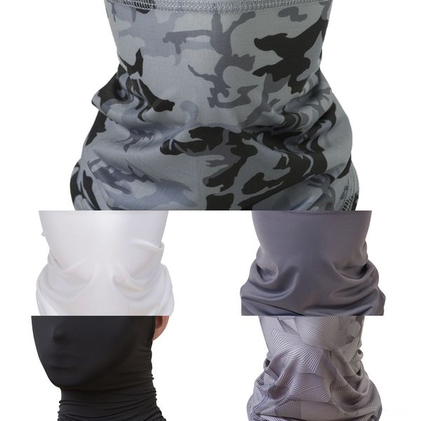 

bbew5 2020 scarf hip hop design face flower triangle magic fashion bandana street skateboard cashew mask neck scarf bicycle scarf mask, Black
