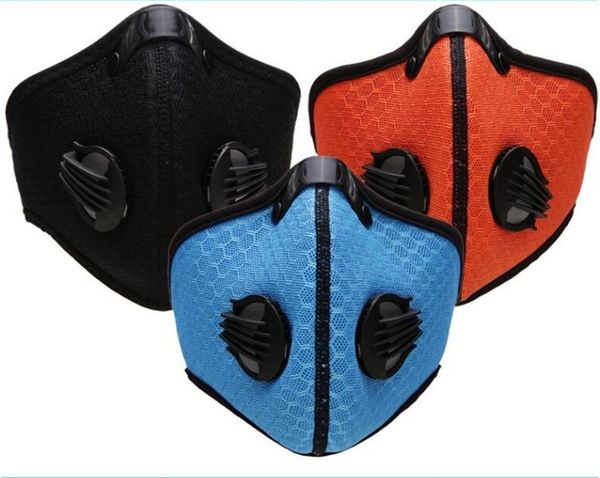 

in stock 2020 5-layer activated carbon replaceable s of mask pm2.5 anti haze dust face replacement #qa937, Black