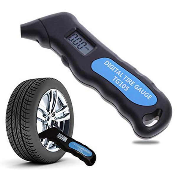 

2019 tg105 digital car tire tyre air pressure gauge meter lcd display manometer barometers tester for car truck motorcycle