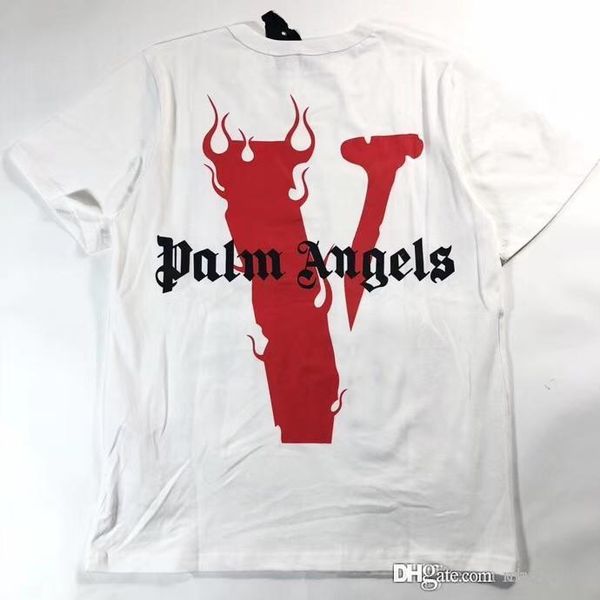 19fw V T Shirt Men Women High Quality 100 Cotton Clothings Hip
