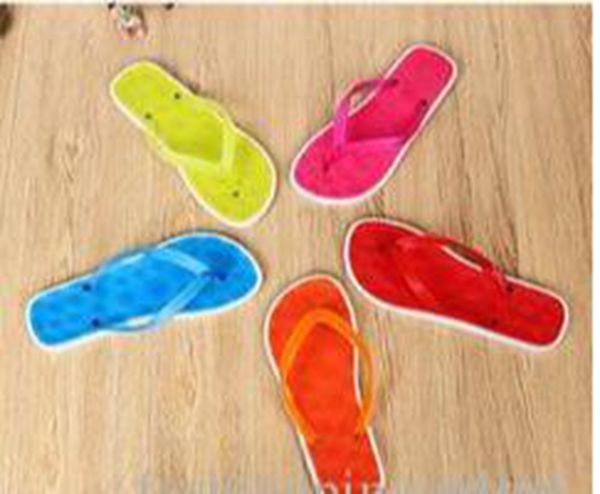 

massage drag female non-slip slipper outdoor wear-resistant clip foot sandals leisure beach lady flip-flops size 36-40, Black