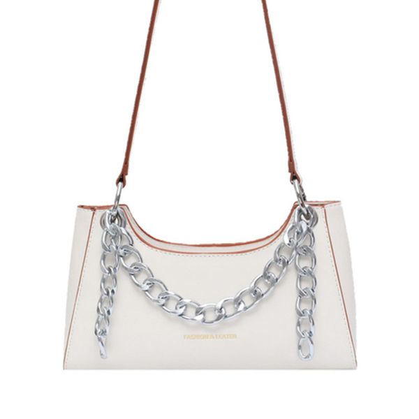

2020 новый бренд женщины искусственная кожа сумочка текстура плеча цепи багет сумка женские сумки портативный подмышки сумки женские сумки