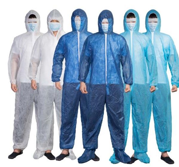 

Комбинезон защита защитный костюм защитный одноразовый ПП одноразовые одежда Фабрика одежда безопасности