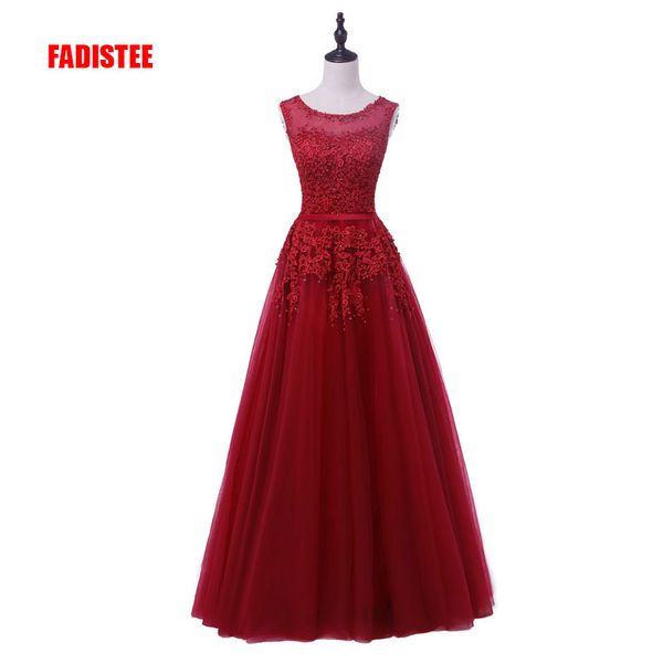 

new arrival party prom dress vestido de festa v-neck pattern appliques beading pearls see through luxury style dress, Black