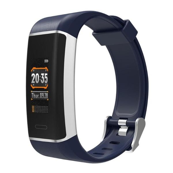 W7 GPS-Herzfrequenzmesser, intelligentes Armband, Fitness-Tracker, intelligente Uhr, wasserdichte Farbbildschirm-Armbanduhr für iOS, Android, iPhone