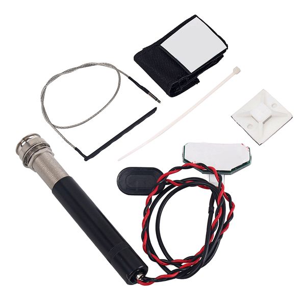 

2-band eq ukulele uke piezo pickup preamp pick-up system with volume control