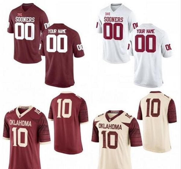 custom oklahoma sooners football jersey
