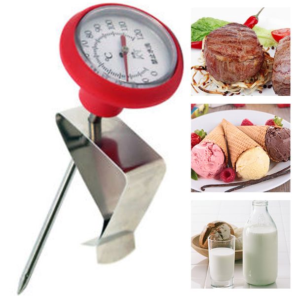 

food milk из нержавеющей стали высокого кофе термометр bbq professional с клипами
