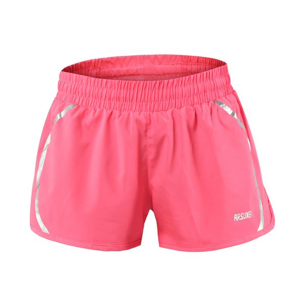

men's and women's running three-point belt lined quick-drying breathable marathon fitness sports shorts