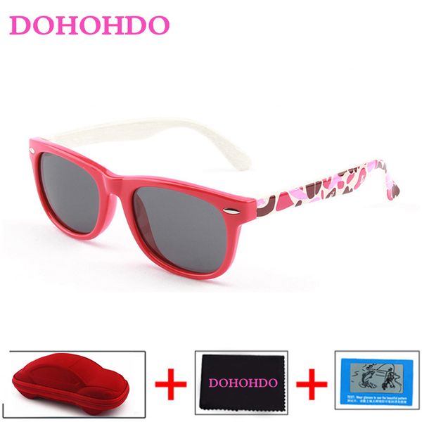 

dohohdo cute colorful baby polarized sunglasses kids child girls boy sport goggles uv400 sun glasses shades infant oculos de sol, Blue