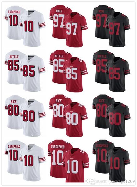 black red 49ers jersey