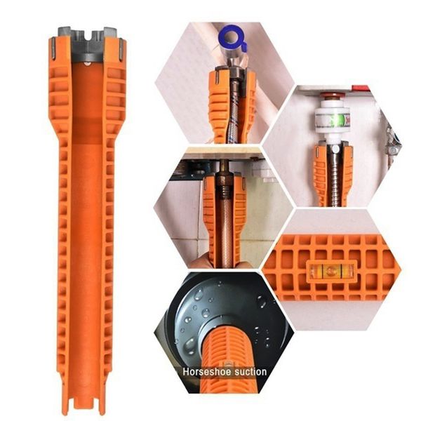 

new faucet and sink installer, extra-long design tool wrench tools