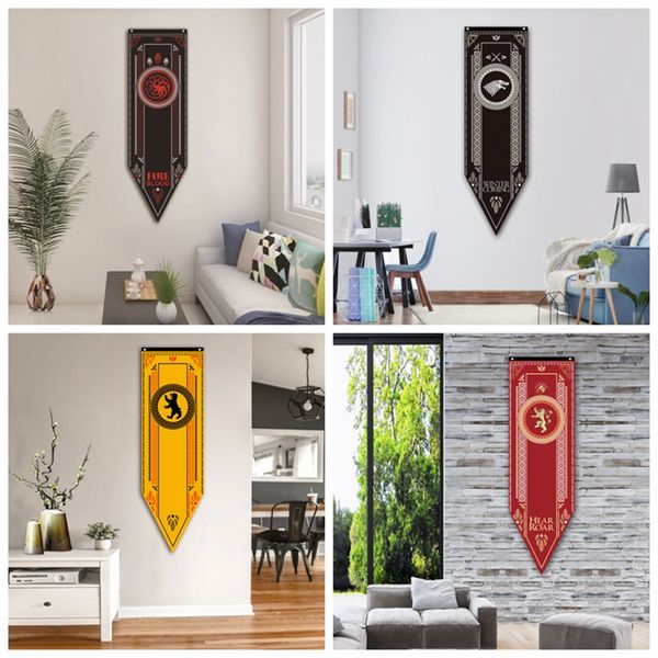 2019 17 Styles 46 150cm Game Of Thrones Banner Flag House Stark