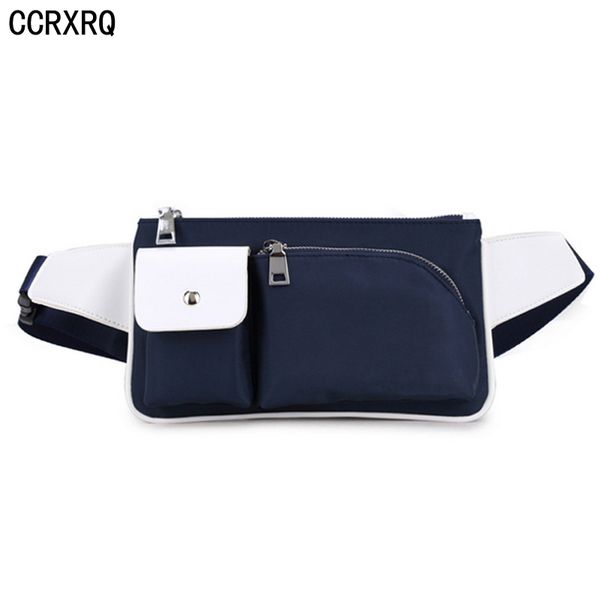 

ccrxrq waist bags handy fanny pack men belt bag 2019 new fashion belt pack hight quality nylon waterproof chest bag hot