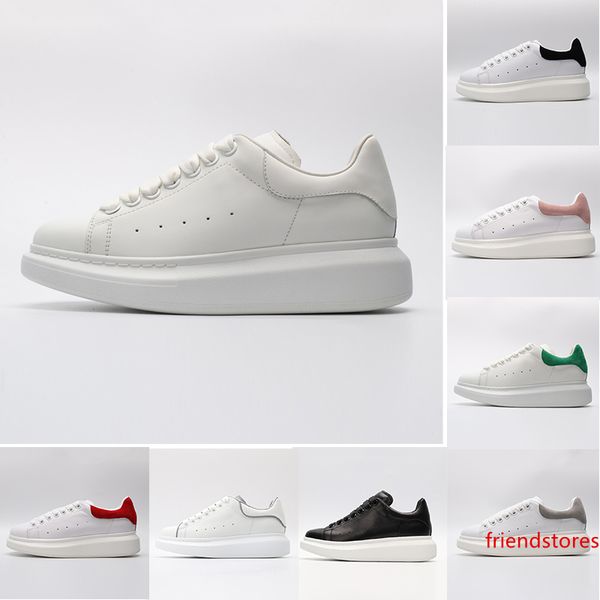 

new ace black white brand fashion genuine leather designer shoes for women men girls black gold red grey comfortable flat sneaker 36-44