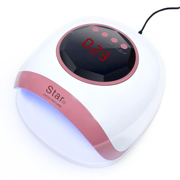 

star4 60w nail dryer uv led nail lamp lcd display 30 leds dryer lamp for curing gel polish auto sensing manicure tool